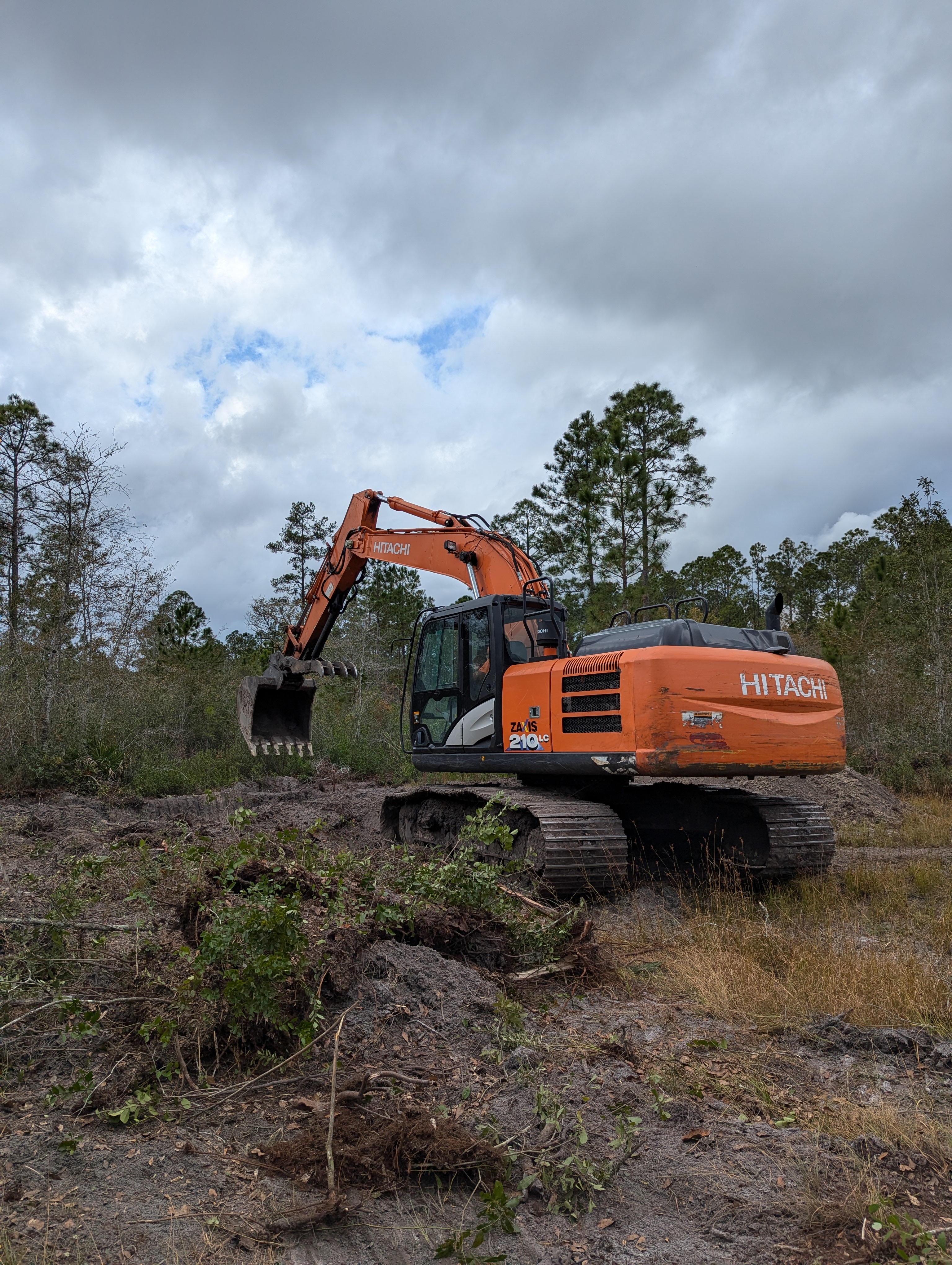 Excavation Pond Work